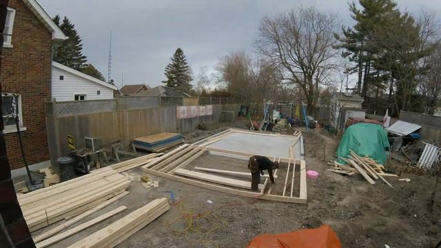 Garage Build Time-Lapse смотреть онлайн