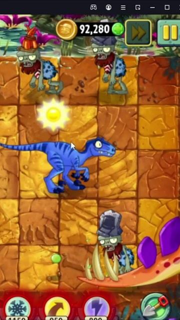 Растение против Зомби 2/PvZ2 Adventure Jurassic Marsh Day 17/Юрское Болото День 17 #pvz смотреть онлайн