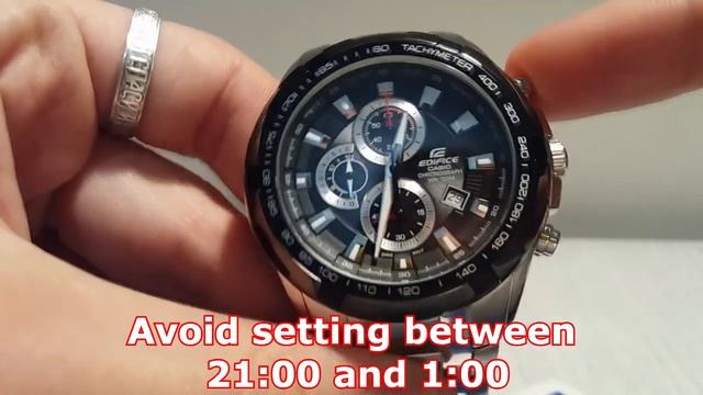 Casio Edifice EF-539D-1A 5118 manual смотреть онлайн