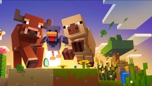 Minecraft чиловый геймплей