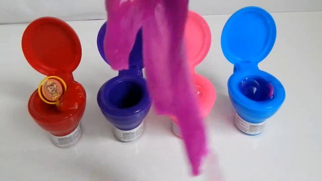 Learn Colors with Paw Patrol Toilet Slime - Toy Toilet Potty Training Learning Video for Toddlers смотреть онлайн