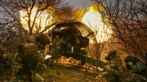 «Мста-Б» уничтожила замаскированные позиции ВСУ. Лучшее видео из зоны СВО