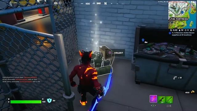 Recover Stolen Seven Supplies At IO Location l Fortnite Week 7 Season Quest Guide-Chapter 3 Season смотреть онлайн