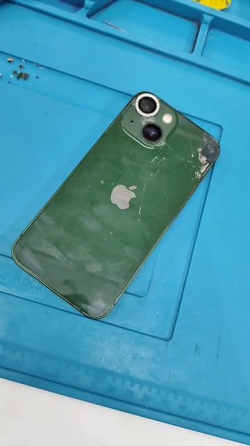 Замена крышки на iphone 13 mini
