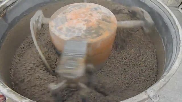 Concrete pan mixer M 250P  METALIKA  with passive planetary mixing