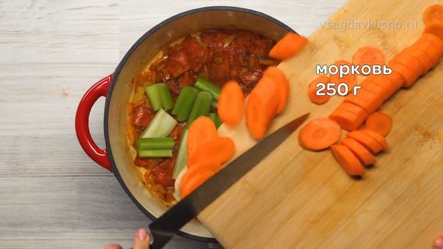 Рецепты в домашних условиях: КУРИНОЕ_РАГУ_С_ОВОЩАМИ_И_ФАСОЛЬЮ_по_испански