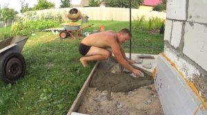 МЫ ЭТО СДЕЛАЛИ !!! ОТМОСТКА ГОТОВА !!! ремонт своими руками