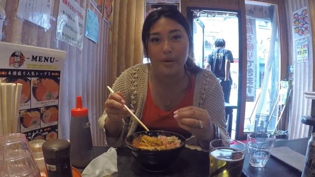 Fushimi Inari Shrine & Nishiki Market in Kyoto Japan | Large Oyster, Sashimi Bowl, Soymilk Doughnut