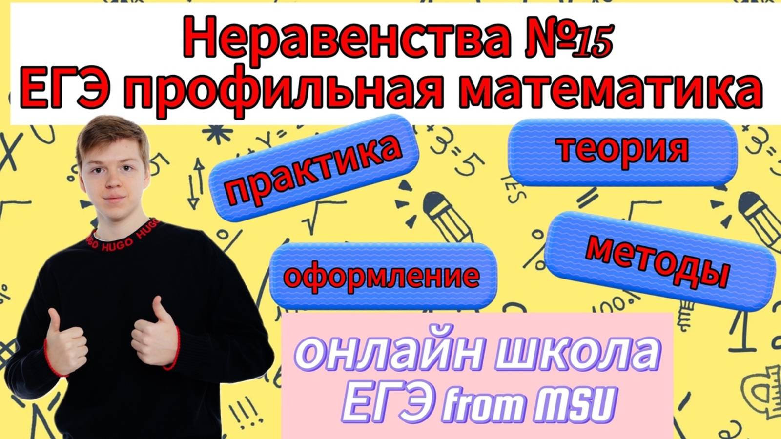 Разбор решения неравенств №15 на ЕГЭ по профильной математике 2025 | Иррациональность на ЕГЭ
