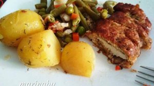 Отбивные из куриного филе с прованскими травами