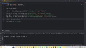 Текст в Word! Легко и Быстро На Python! Библиотека "python-docx". Сможет даже Новичок!