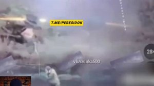 Наш боец сбил дрон камнем
