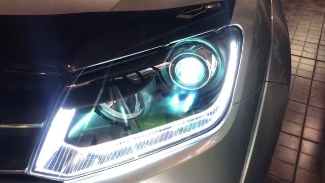 Vw amarok modificacion de opticas y faros traseros full led blackhousing led drl 3d retrofit costur смотреть онлайн
