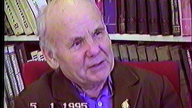7 Встреча с ветераноми ВОВ Поспелиха 1995г