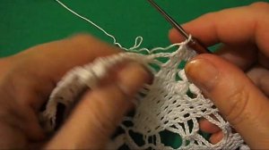 САЛФЕТКА "БЕЛЫЙ ЖЕМЧУГ". ЧАСТЬ 2