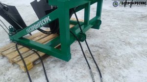 Пересадчик деревьев ПД-800 Леспромресурс - обзор конструкции
