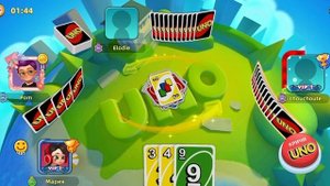 Вела всю игру, но потом получила +4 три раза подряд! Немного обидно даже!