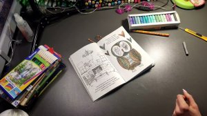 Хобби-VLOG:#19/сравниваю похожие иллюстрации/что раскрашиваю