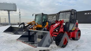Обзор мини погрузчик POLAR BADGER WL50А и Manitech 3.0 #минипогрузчик #спецтехника #excavator