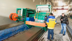 Запуск оборудования для производства железобетонных изделий в г. Алматы