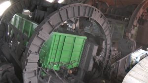 Вагоноопрокидыватель. Испытания полувагона с тензометрированием