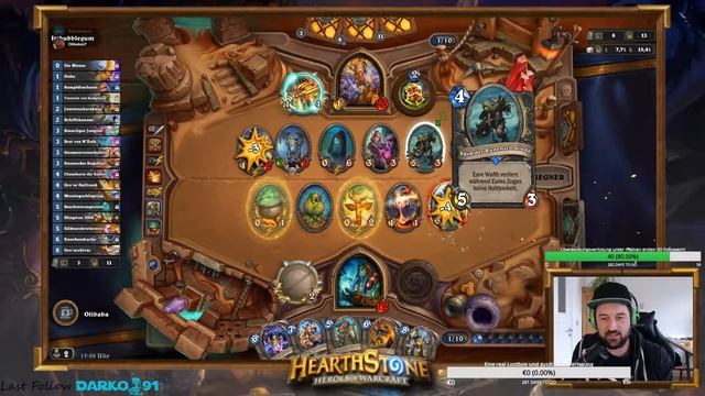 Eine zufällige Begegnung | Hearthstone Kartenchaos 11.04.18 - 15.04.18 | S3 #006 смотреть онлайн