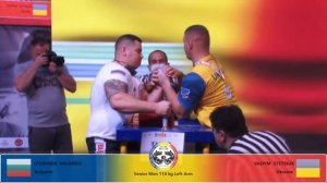 110 kg MEN LEFT HAND - WORLD ARMWRESTLING CHAMPIONSHIP 2021