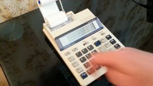 Printing calculator  CITIZEN CX 75  -  печатающий калькулятор CITIZEN CX-75