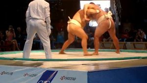 MISTRZOSTWA EUROPY W SUMO 2009 ZŁOTY MEDAL W OPEN ROBERT PACZKÓW