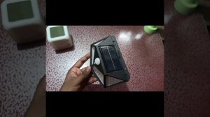 BK-100 LED MOTION SENSOR SOLAR INTERACTION WALL LAMP