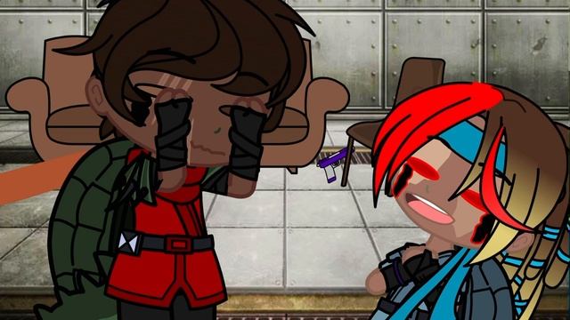 Leo is bad at word association games || Gacha club || ROTTMNT || смотреть онлайн