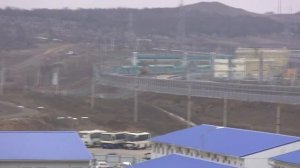 Проездом. Демонтаж ворошиловского моста. Ст.Керчь-Южная. Забор автоподход достроили.