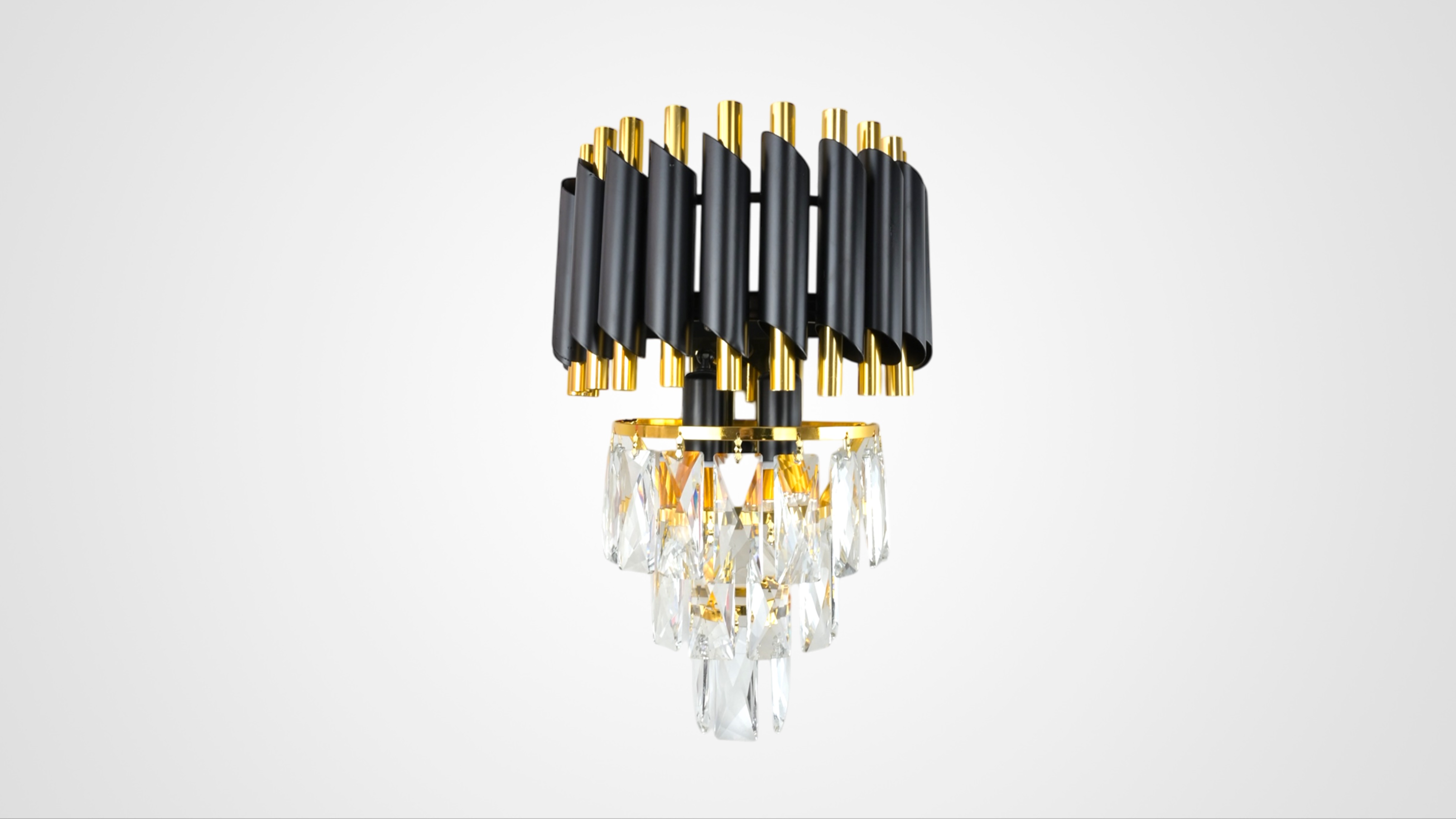 Бра Black Chandelier Crystal