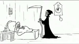 Death vs Three Russian Bogaturs