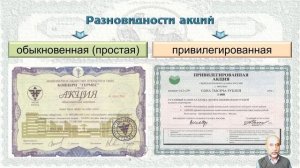 032. Виды ценных бумаг