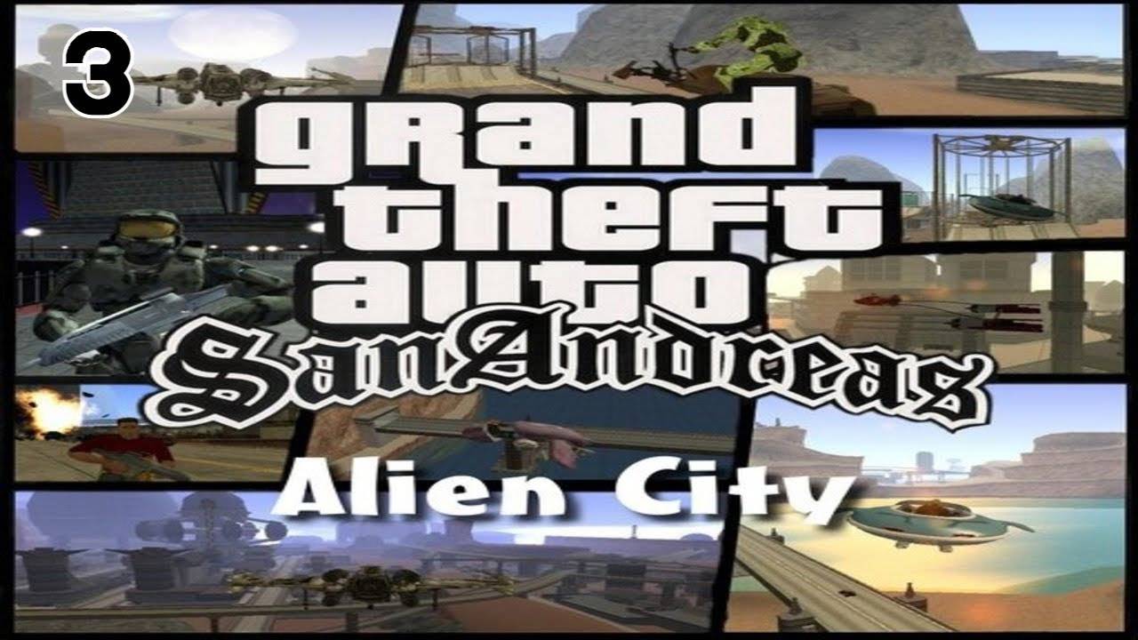 Прохождение GTA: Anderius- Alien City #3 (Kill Professor)