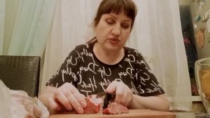 ВЛОГ/ НАШЛА СПРАВКУ / МУКБАНГ УЖИН -ГРУДИНКА С ХЛЕБОМ