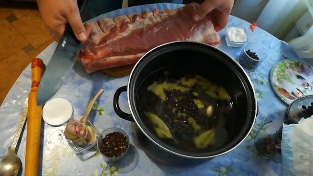 ГРУДИНКА ГОРЯЧЕГО КОПЧЕНИЯ. РЕЦЕПТ!