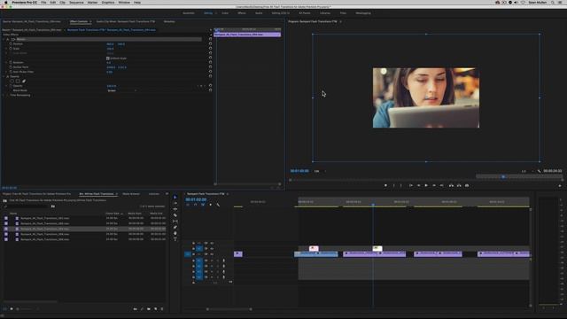 Free 4K Flash Transitions for Adobe Premiere Pro смотреть онлайн