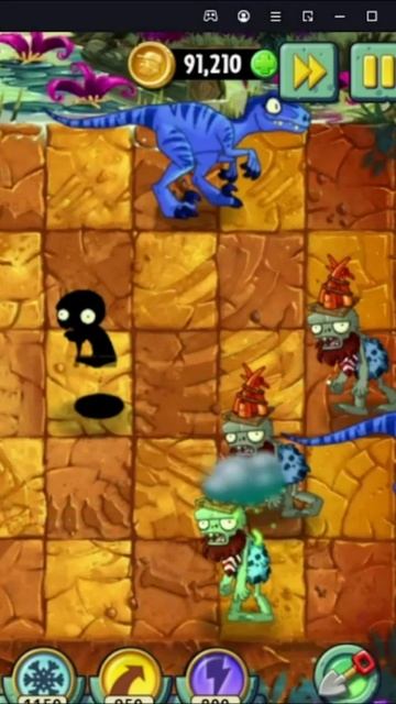 Растение против Зомби 2/PvZ2 Adventure Jurassic Marsh Day 4/Юрское Болото День 4 #pvz смотреть онлайн