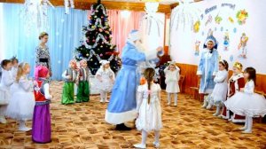 Игра с Дедом Морозом - "Рукавичка"