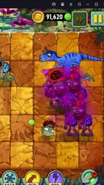 Растение против Зомби 2/PvZ2 Adventure Jurassic Marsh Day 6/Юрское Болото День 6 #pvz смотреть онлайн