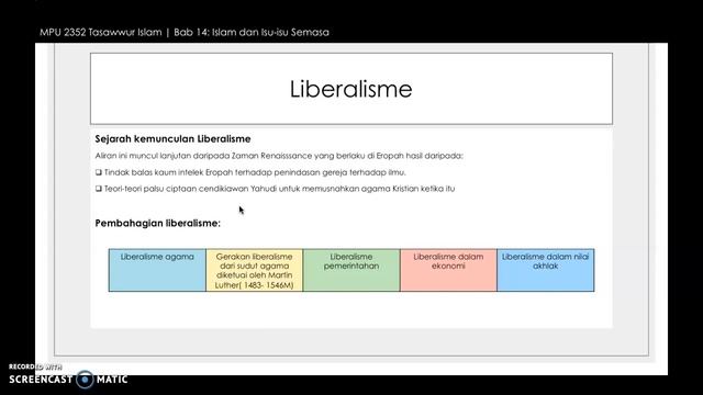 54. Sekularisme, Liberalisme, dll смотреть онлайн