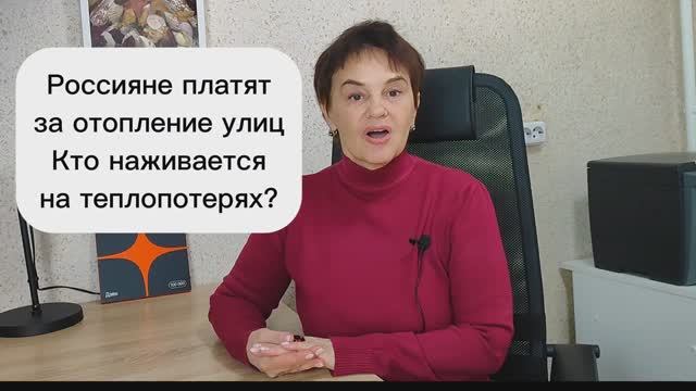 Россияне платят за отопление улиц Кто наживается на теплопотерях