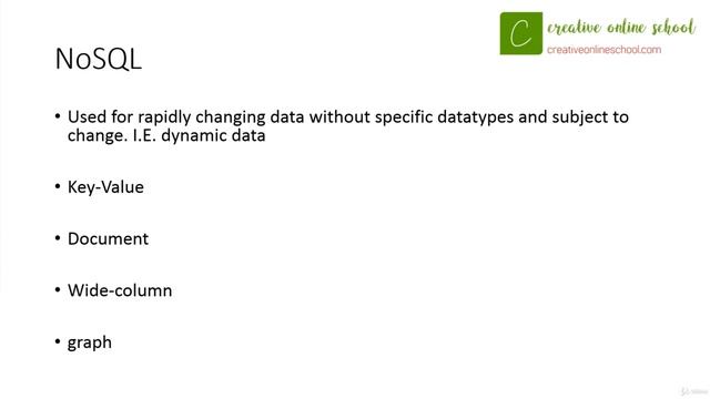 Advance Web Development || 8. Introduction to NoSQL