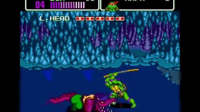 ЧЕРЕПАШКИ-НИНДЗЯ, ПРОХОЖДЕНИЕ СЦЕНА 4 смотреть онлайн