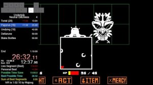 Спидран по андертейлу (провален)