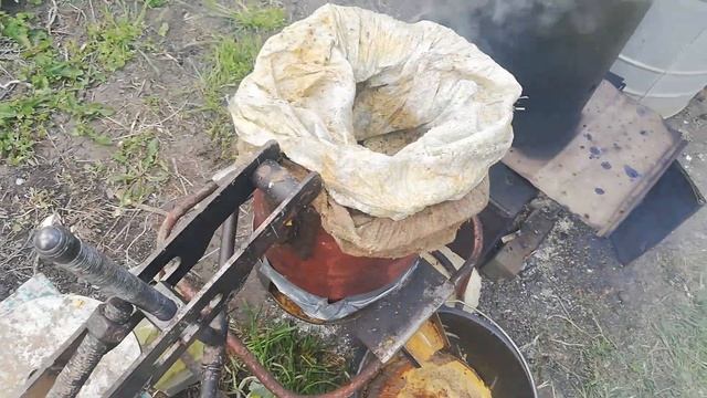 Перетопка пчелинного воска. Мерва сухая!!!