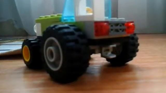 Как сделать прикольный трактор из лего с тележкой смотреть онлайн