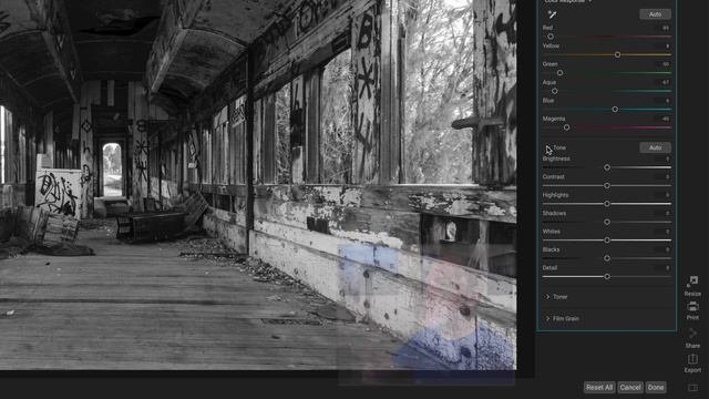 The Black & White Filter - ON1 Photo RAW 2021